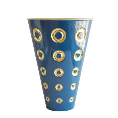 Ваза 37,5см серии Panarea Blue (Лимитированная серия на 100 пред.) Bernardaud