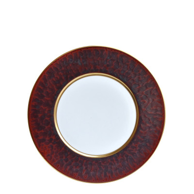 Тарелка главная 27см от Email Ecaille de Tortue Or Bernardaud