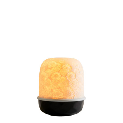 Настольный светильник LED 12,5см серии Zinnias Noir Mat Bernardaud