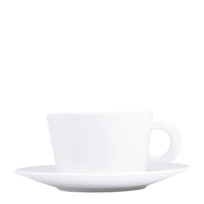 Чашка для завтрака с блюдцем 270мл серии Organza Bernardaud Чашка для завтрака с блюдцем 270мл серии Organza Bernardaud