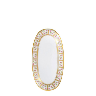 Блюдо для гарнира 23x12см серии Roseraie Bernardaud