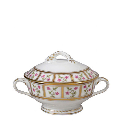 Рагушница с крышкой 440мл серии Roseraie Bernardaud