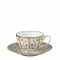 Чашка чайная с блюдцем серии Roseraie Bernardaud