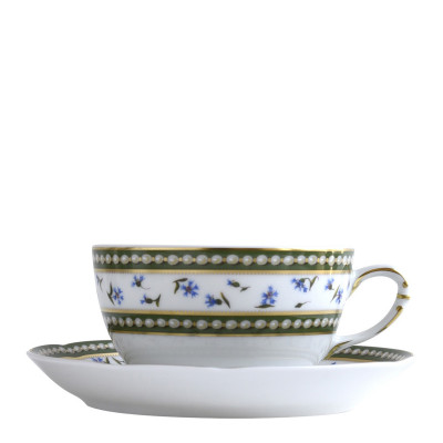 Чашка чайная с блюдцем от Marie-Antoinette Bernardaud Чашка чайная с блюдцем от Marie-Antoinette Bernardaud