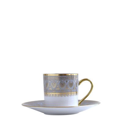 Чашка эспрессо с блюдцем 100мл от Elysee Bernardaud