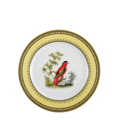 Тарелка главная 26см серии Jardin Du Roi Lory Des Indes Orientales Bernardaud