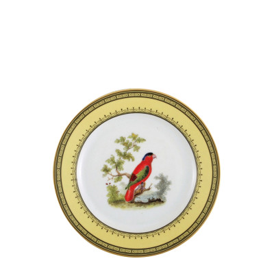 Тарелка закусочная 21см от Jardin Du Roi Lory Des Indes Orientales Bernardaud