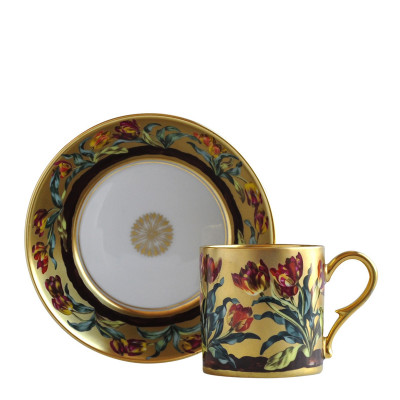 Чашка с блюдцем серии Historic Cups Aux Tulipes Bernardaud