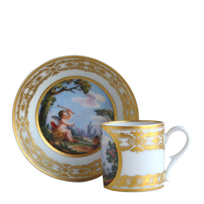 Чашка с блюдцем от Historic Cups Venus Corrigeant L Amour Bernardaud