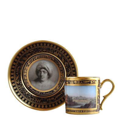 Чашка с блюдцем серии Historic Cups Vue De Philae Bernardaud