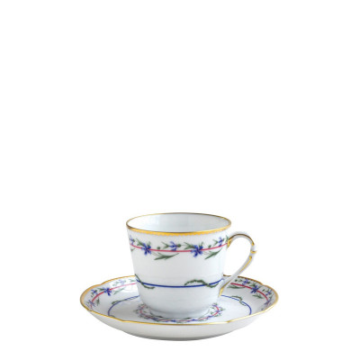 Чашка эспрессо с блюдцем 100мл от Le Gobelet Du Roy Bernardaud