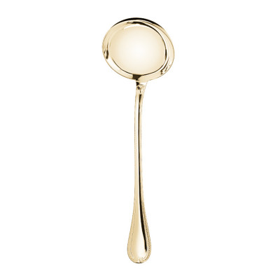 Половник 29см серии Malmaison Посеребрение + сплошная позолота Christofle