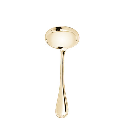 Ложка для соуса 19см серии Malmaison Посеребрение + сплошная позолота Christofle