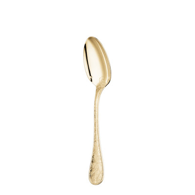 Столовая ложка 21см серии Jardin d'Eden Посеребрение + сплошная позолота Christofle