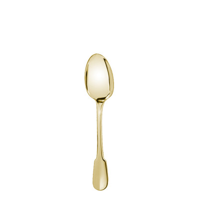 Чайная ложка 15,5см серии Cluny Серебро + сплошная позолота Christofle