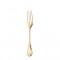 Столовая вилка 21см от Marly Серебро + сплошная позолота Christofle