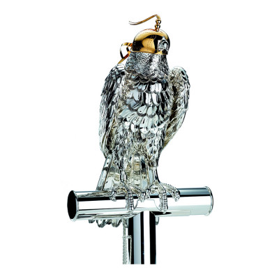 Статуэтка Сокол 57см серии Faucon - Limited Edition 99 шт. Серебро + позолота Christofle