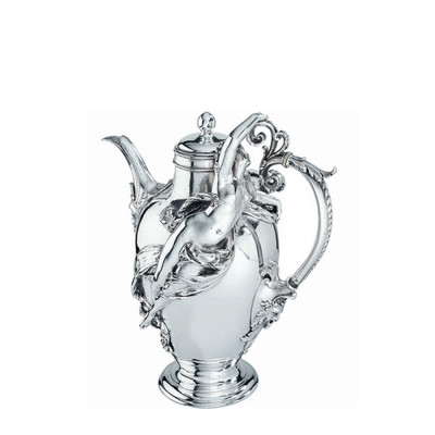 Кофейник 26 x 23см от Carrier Belleuse - Limited Edition 500 шт. Посеребрение Christofle