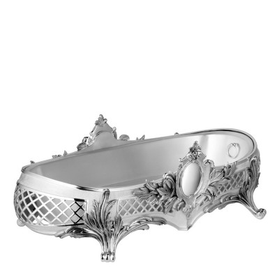 Жардиньерка / корзинка для комнатных цветов 63 x 31см от Marly - Limited Edition 50 шт. Посеребрение Christofle Жардиньерка / корзинка для комнатных цветов 63 x 31см от Marly - Limited Edition 50 шт. Посеребрение Christofle