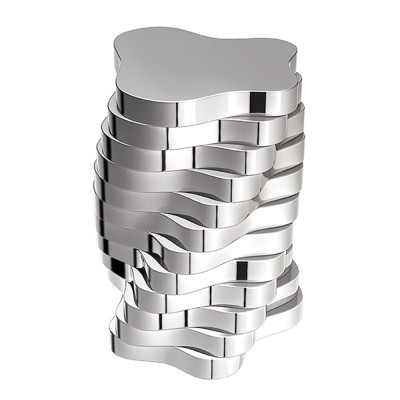 Приставной столик 48 x 30,8 x 31,3см серии Kaskade - Limited Edition 12 шт. Посеребрение Christofle