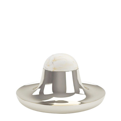 Шкатулка 11,5 x 30см серии Celeste D'Eric Schmitt - Limited Edition 12 шт. Посеребрение + мрамор Christofle