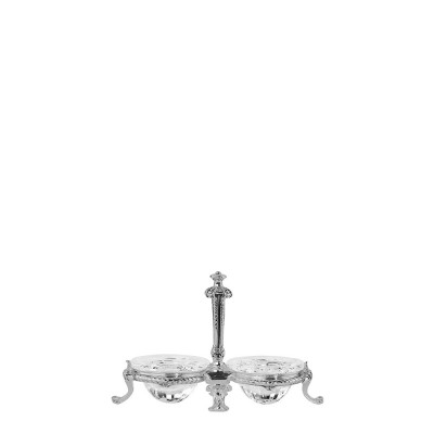 Солонка и перечница 9 x 5см серии Marly - Limited Edition 500 шт. Серебро Christofle