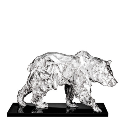 Статуэтка Медведь 55 x 30см от Ours Серебро Christofle
