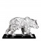 Статуэтка Медведь 55 x 30см от Ours Серебро Christofle