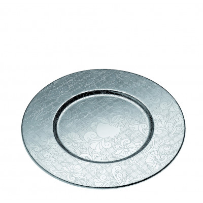 Тарелка подстановочная 32,5см от Jardin d'Eden Посеребрение Christofle