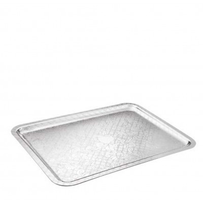 Поднос прямоугольный 42 x 32см от Jardin d'Eden Посеребрение Christofle