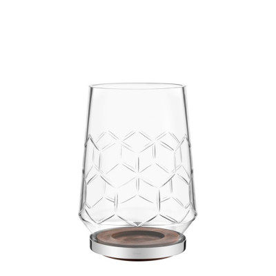 Садовый подсвечник 18,5 x 24,6см серии Madison 6 Посеребрение + бразильское ореховое дерево Christofle Садовый подсвечник 18,5 x 24,6см серии Madison 6 Посеребрение + бразильское ореховое дерево Christofle