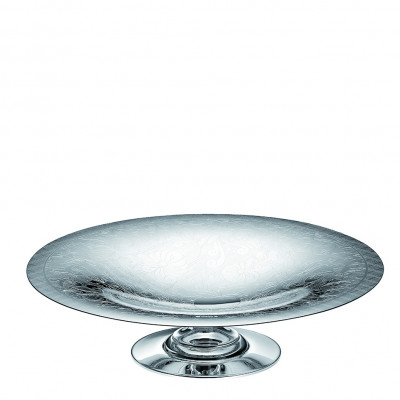 Чаша на ножке / фруктовница 35см от Jardin d'Eden Посеребрение Christofle