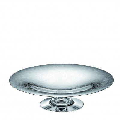 Чаша на ножке / фруктовница 35см от Jardin d'Eden Посеребрение Christofle