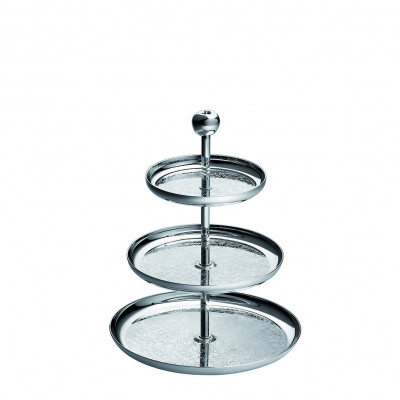 Этажерка 23,2см серии Jardin d'Eden Посеребрение Christofle