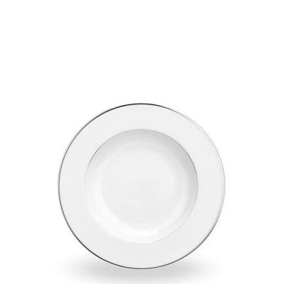 Тарелка суповая 19см серии Albi Platin Christofle Тарелка суповая 19см серии Albi Platin Christofle