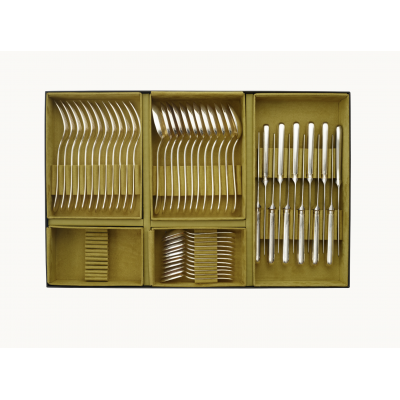 Набор столовых приборов из нержавеющей стали с коробкой для хранения коллекция Albi от Christofle