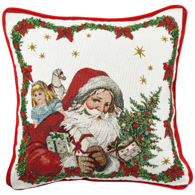 Гобеленовая подушка Санта 45x45 см Toy's Fantasy Villeroy & Boch Гобеленовая подушка Санта 45x45 см Toy's Fantasy Villeroy & Boch