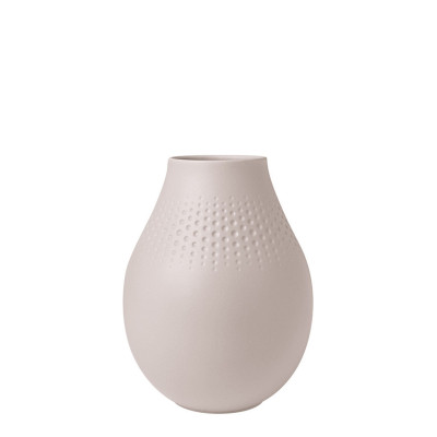 Ваза Жемчуг 20см серии Manufacture Collier Beige Villeroy & Boch Ваза Жемчуг 20см серии Manufacture Collier Beige Villeroy & Boch