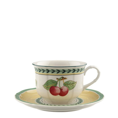 Чашка с блюдцем 0,35л French Garden Fleurence Villeroy & Boch Чашка с блюдцем 0,35л French Garden Fleurence Villeroy & Boch