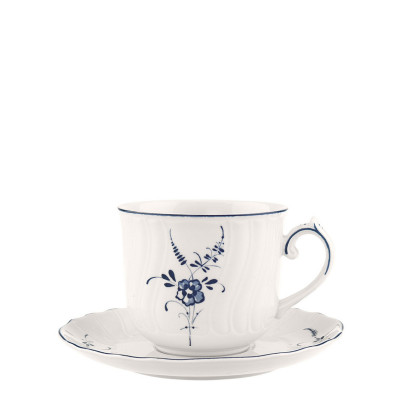 Чашка для завтрака с блюдцем 0,35л Old Luxembourg Villeroy & Boch	 Чашка для завтрака с блюдцем 0,35л Old Luxembourg Villeroy & Boch