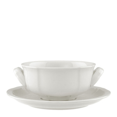 Чаша суповая с блюдцем 0,35л Manoir Villeroy & Boch	 Чаша суповая с блюдцем 0,35л Manoir Villeroy & Boch