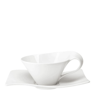 Чашка чайная с блюдцем 0,22л New Wave Villeroy & Boch	 Чашка чайная с блюдцем 0,22л New Wave Villeroy & Boch