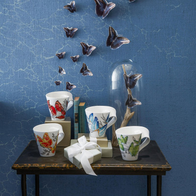 Кружка 0,3л New Wave Caffè Синие бабочки Villeroy & Boch	