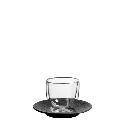 Чашка эспрессо с блюдцем 70 мл Manufacture Rock Villeroy & Boch Чашка эспрессо с блюдцем 70 мл Manufacture Rock Villeroy & Boch