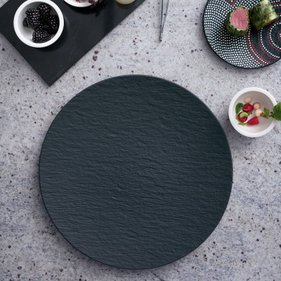 Тарелка 32 см Manufacture Rock Villeroy & Boch Тарелка 32 см Manufacture Rock Villeroy & Boch