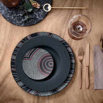 Обеденная тарелка 27 см Manufacture Rock Villeroy & Boch Обеденная тарелка 27 см Manufacture Rock Villeroy & Boch
