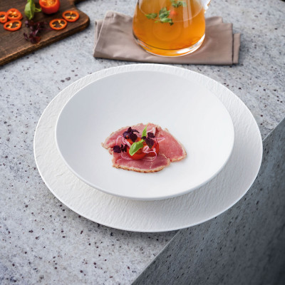 Чаша 24 см Manufacture Rock Blanc Villeroy & Boch Чаша 24 см Manufacture Rock Blanc Villeroy & Boch