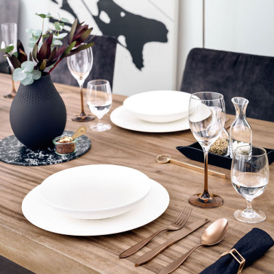 Тарелка 32 см Manufacture Rock Blanc Villeroy & Boch Тарелка 32 см Manufacture Rock Blanc Villeroy & Boch