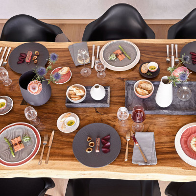 Десертная тарелка 15,5 см Manufacture Rock Blanc Villeroy & Boch Десертная тарелка 15,5 см Manufacture Rock Blanc Villeroy & Boch