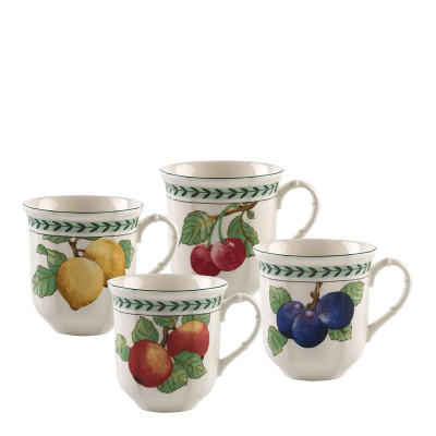 Кружка 0,48л, 4шт. French Garden Modern Fruits Villeroy & Boch Кружка 0,48л, 4шт. French Garden Modern Fruits Villeroy & Boch
